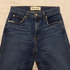 Reformation Liza Hight Straight Jean Kasai - New